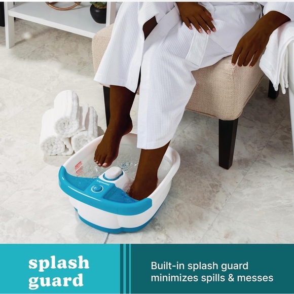 Homedics Bubble Mate Foot Spa, Toe Touch Controlled Foot Bath - Picture 7 of 7